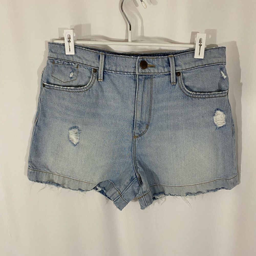 Loft Distressed Denim Shorts